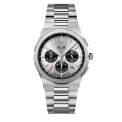Montre Vigoureux Chrono Argenté|CLUSE Sale