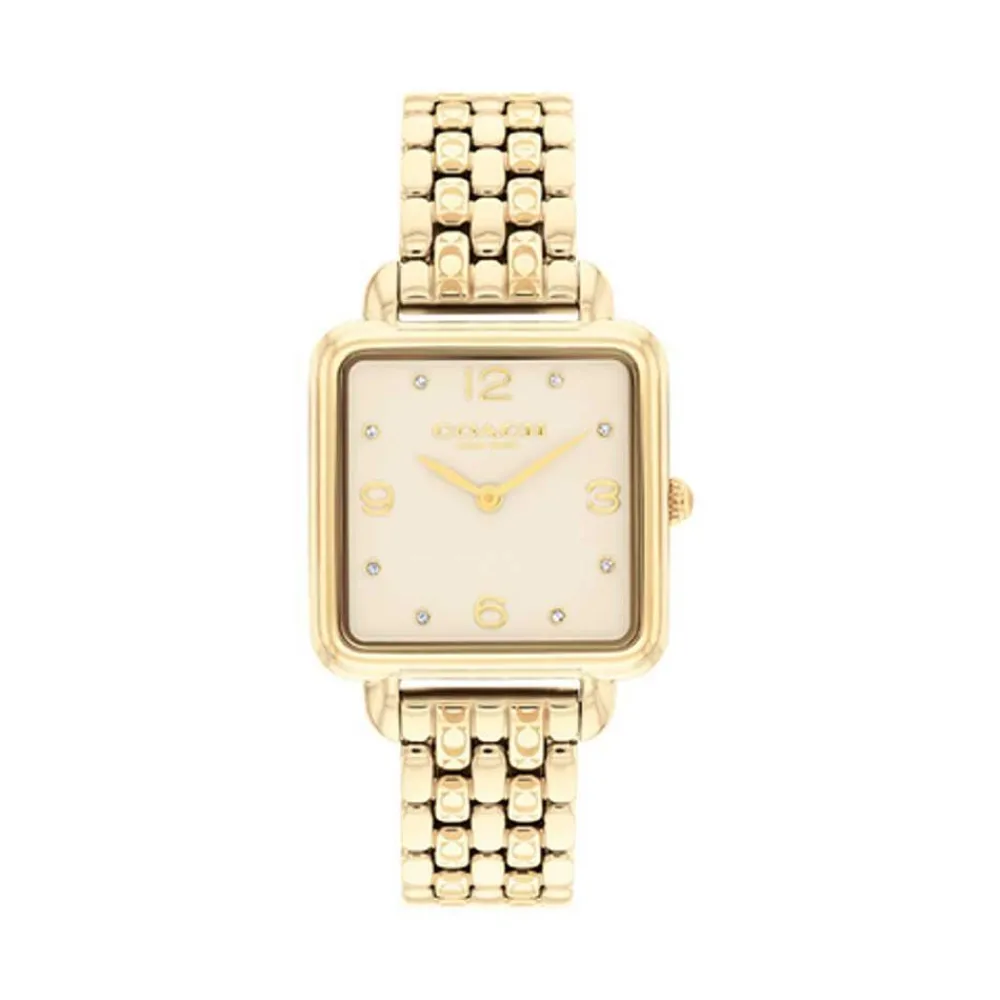 Montre Cass Doré|COACH Clearance