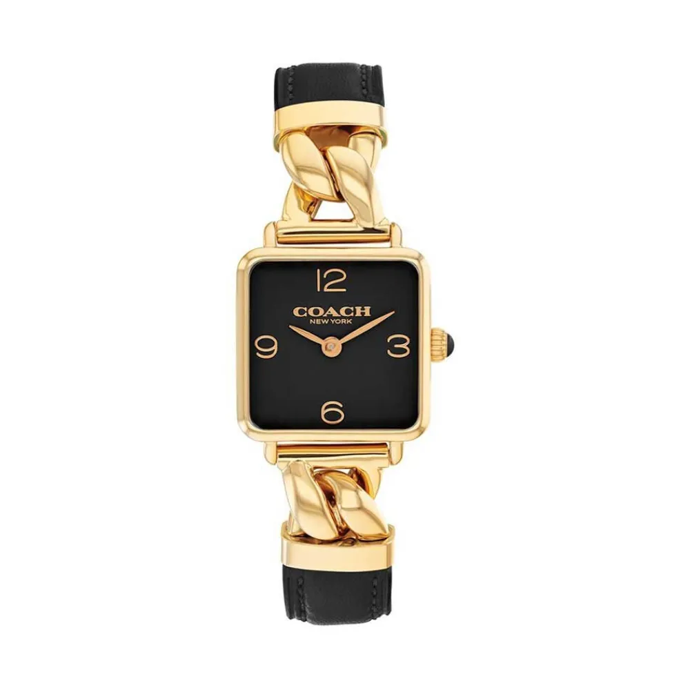 Montre Cass Noir|COACH