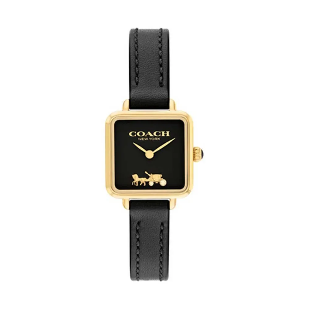 Montre Cass Noir|COACH