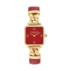 Montre Cass Rouge|COACH Clearance
