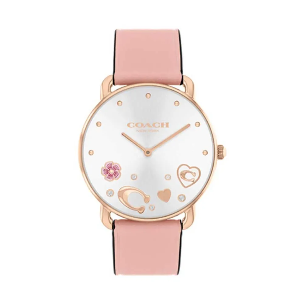 Montre Elliot Argenté|COACH