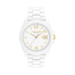 Montre Greyson Blanc|COACH New