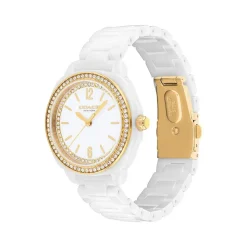 Montre Kitt Blanc|COACH Clearance
