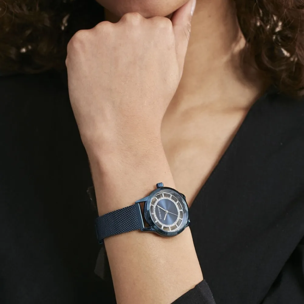 Montre Cloe Bleu|CODHOR Discount
