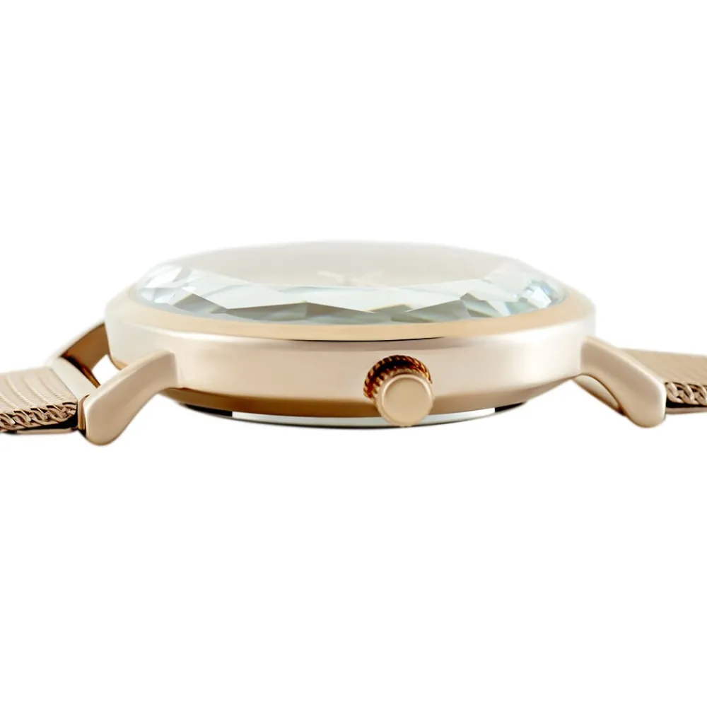 Montre Elsa Doré Rose|CODHOR New