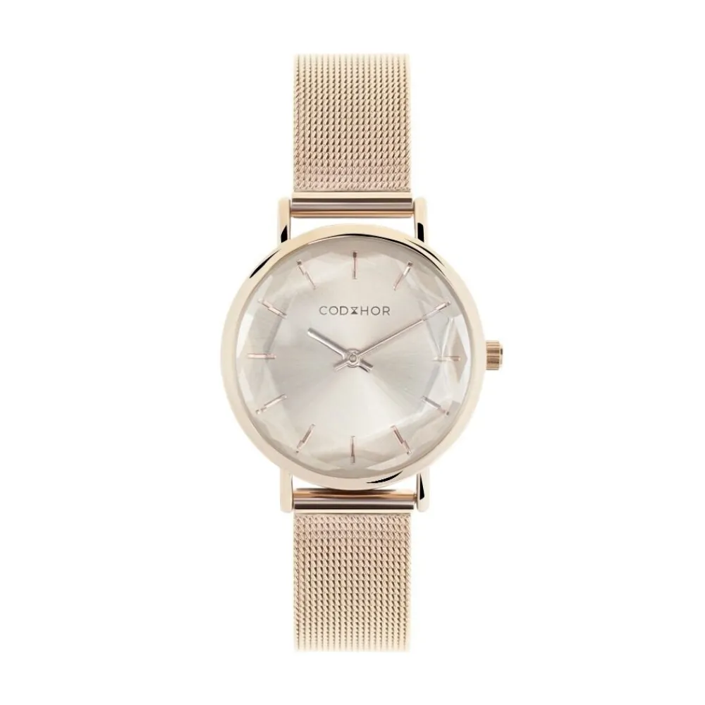 Montre Elsa Doré Rose|CODHOR New