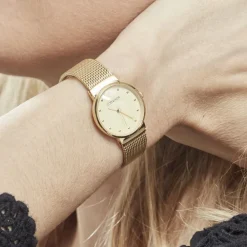 Montre Fleur Doré|CODHOR Sale