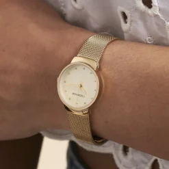 Montre Fleur Doré|CODHOR