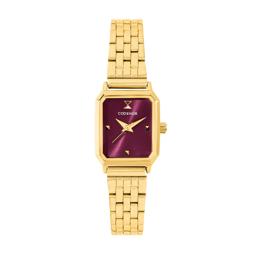 Montre Hortense Bordeaux|CODHOR