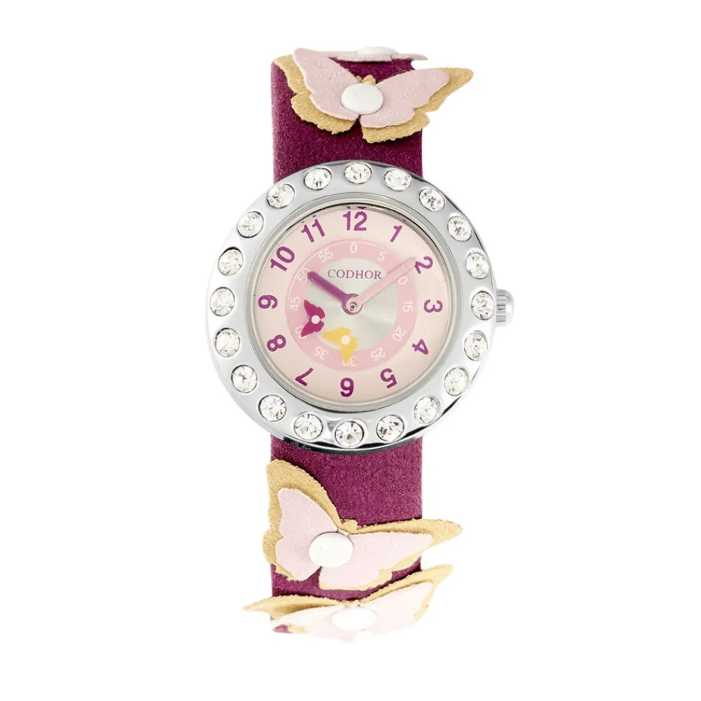 Montre Kid Papillon Rose|CODHOR Best