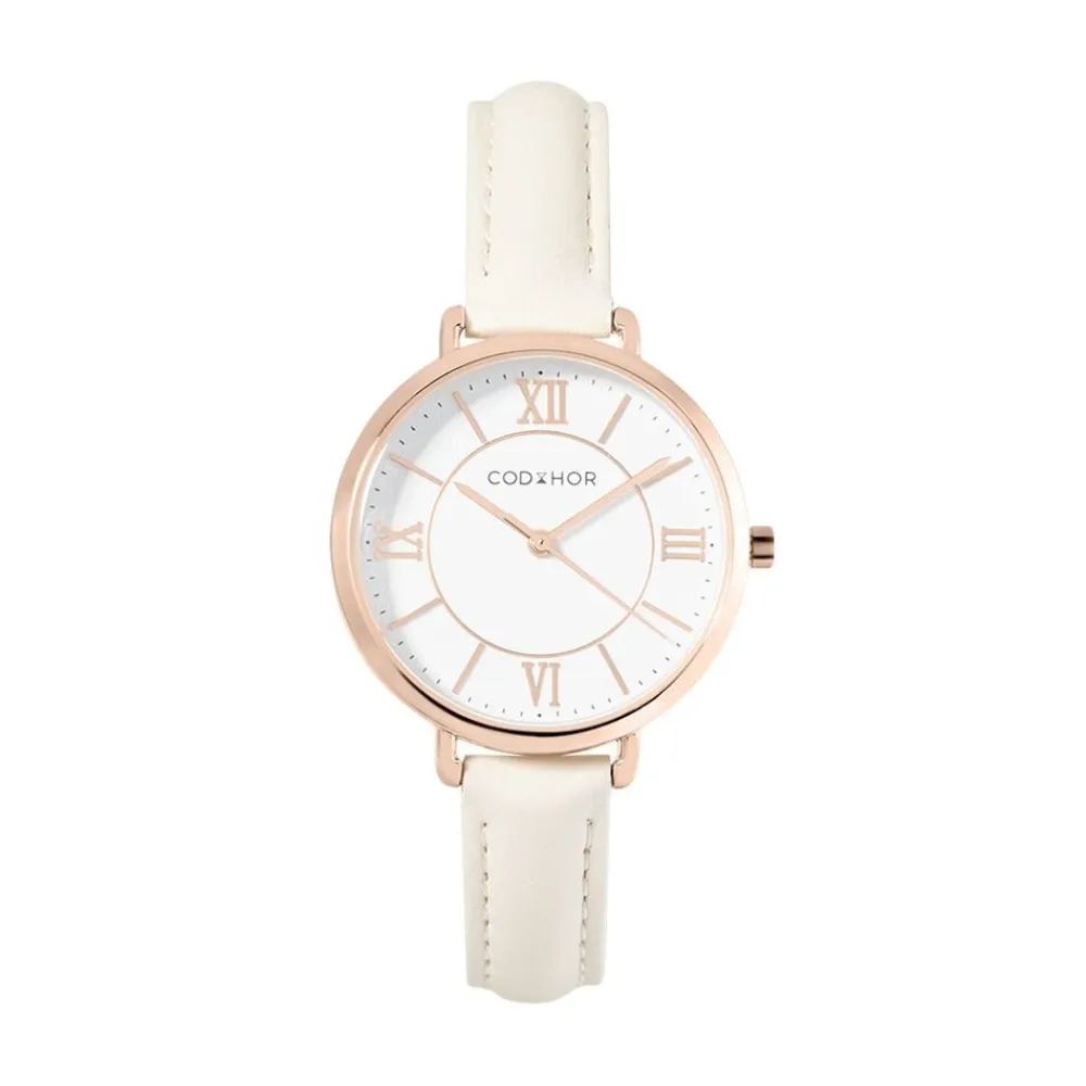 Montre Lena Blanc|CODHOR