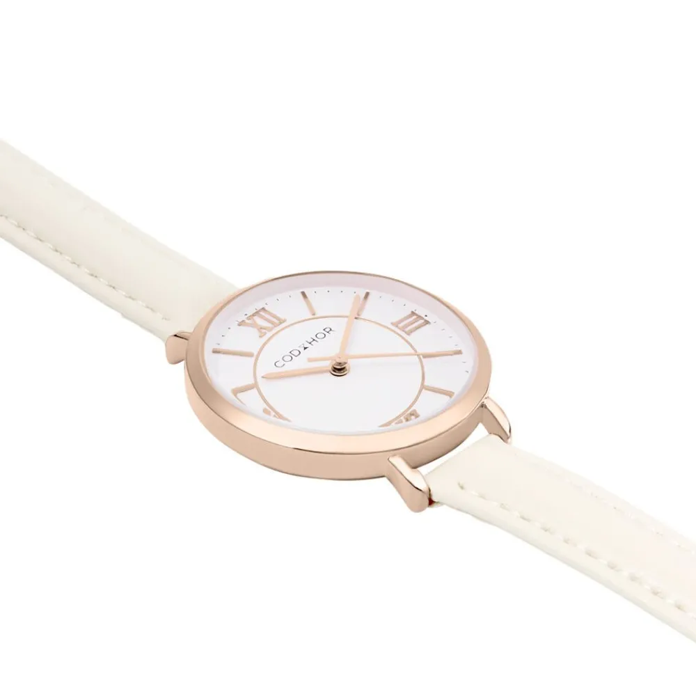 Montre Lena Blanc|CODHOR
