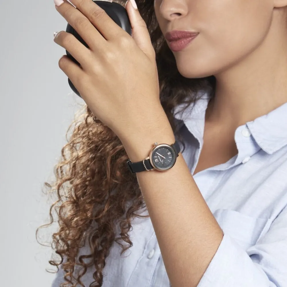 Montre Nérine Noir|CODHOR Online
