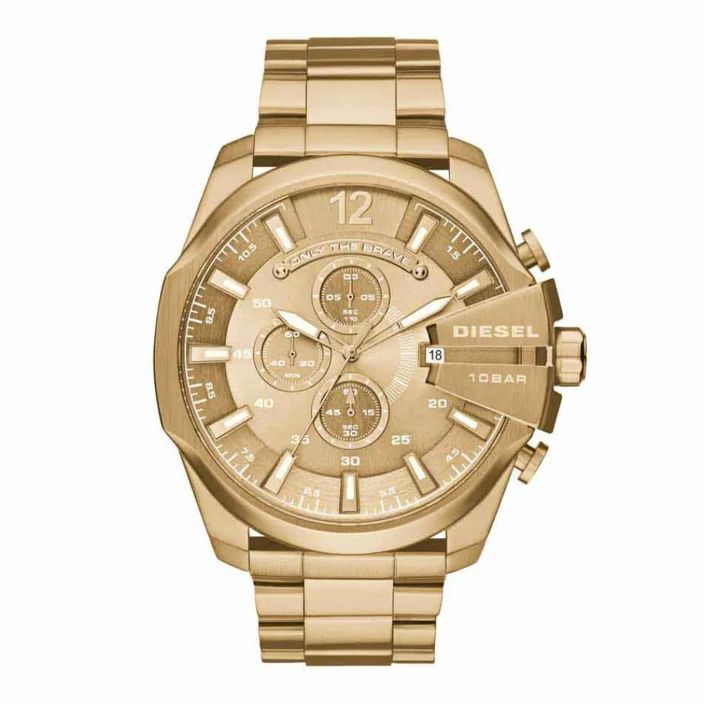 Montre Mega Chief Champagne|DIESEL Sale