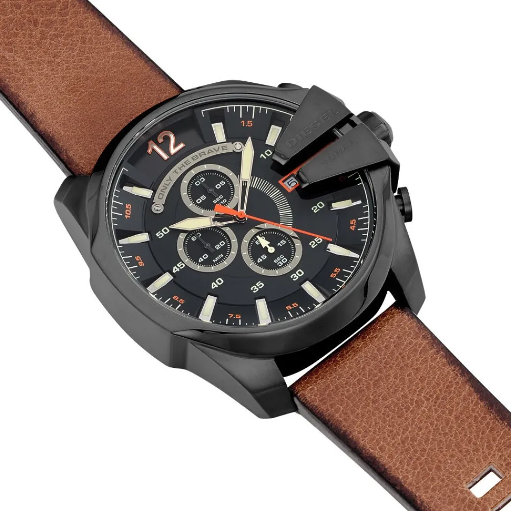 Montre Mega Chief Noir|DIESEL Hot
