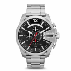 Montre Mega Chief Noir|DIESEL Outlet
