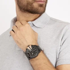 Montre Mega Chief Noir|DIESEL Outlet