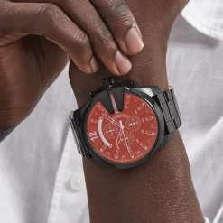 Montre Mega Chief Noir|DIESEL Sale