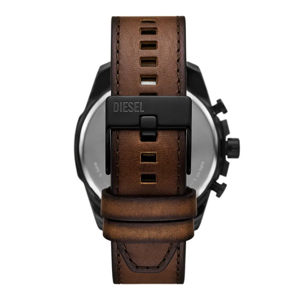 Montre Mega Chief Slim Marron|DIESEL Sale