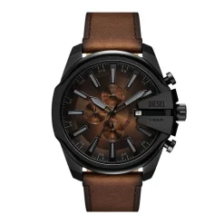 Montre Mega Chief Slim Marron|DIESEL Sale