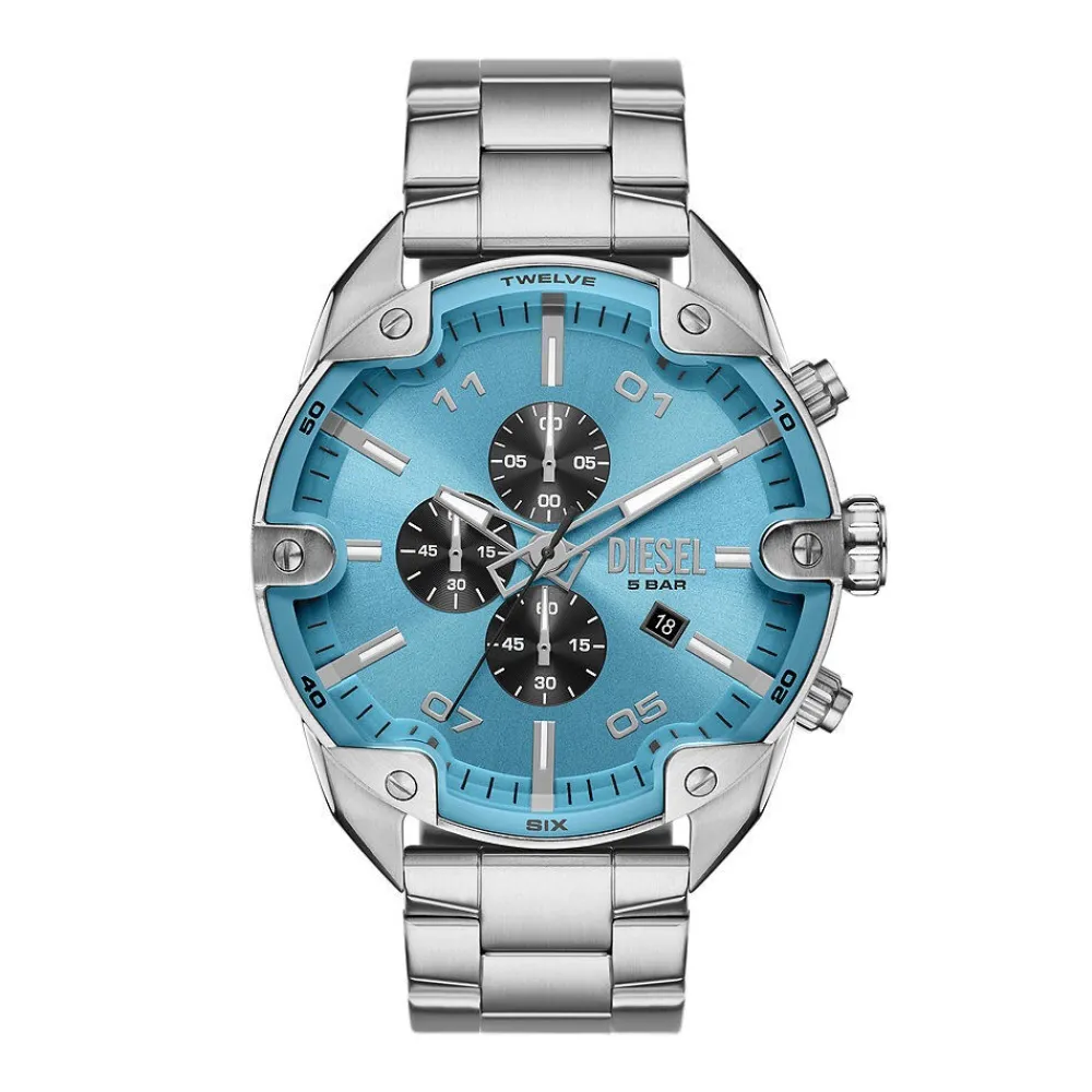 Montre Spiked Bleu|DIESEL Outlet