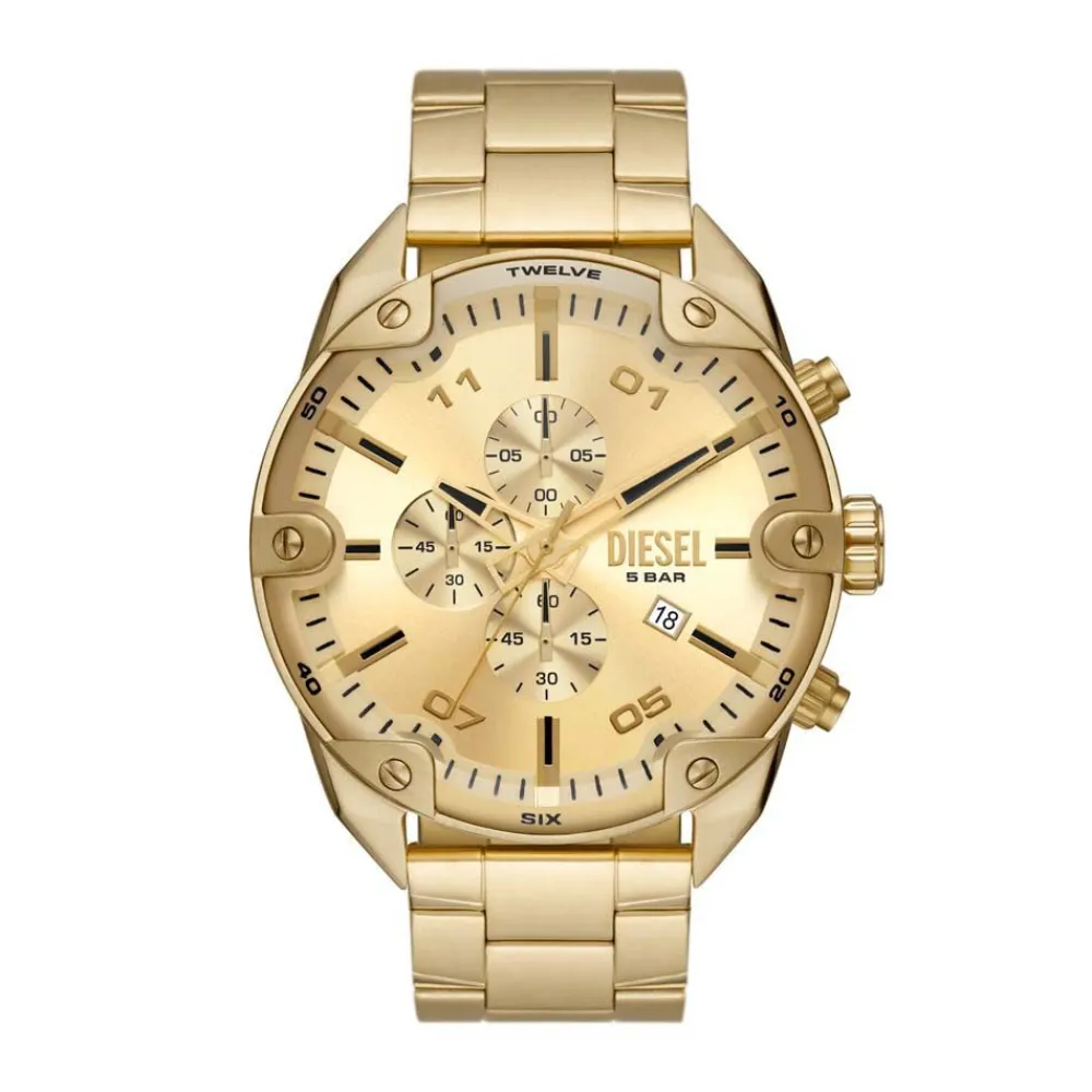 Montre Spiked Doré|DIESEL Discount