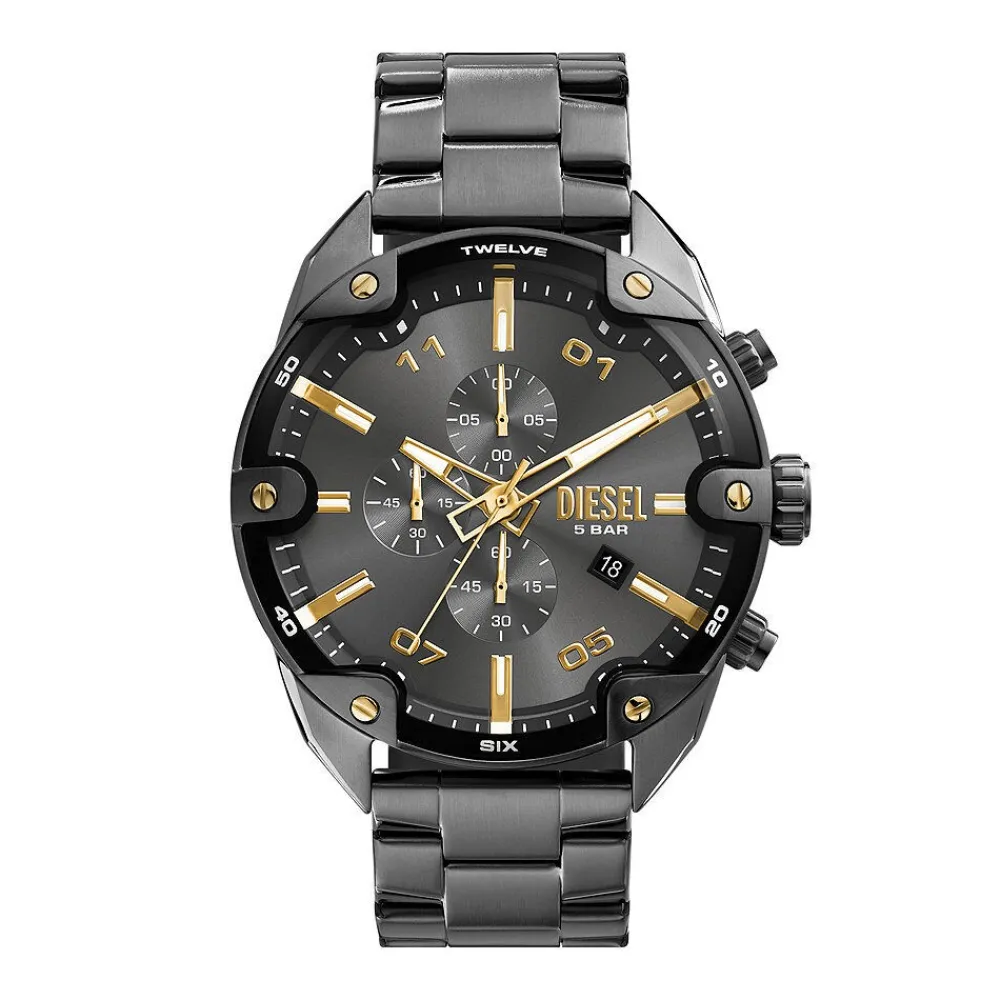 Montre Spiked Gris|DIESEL Outlet