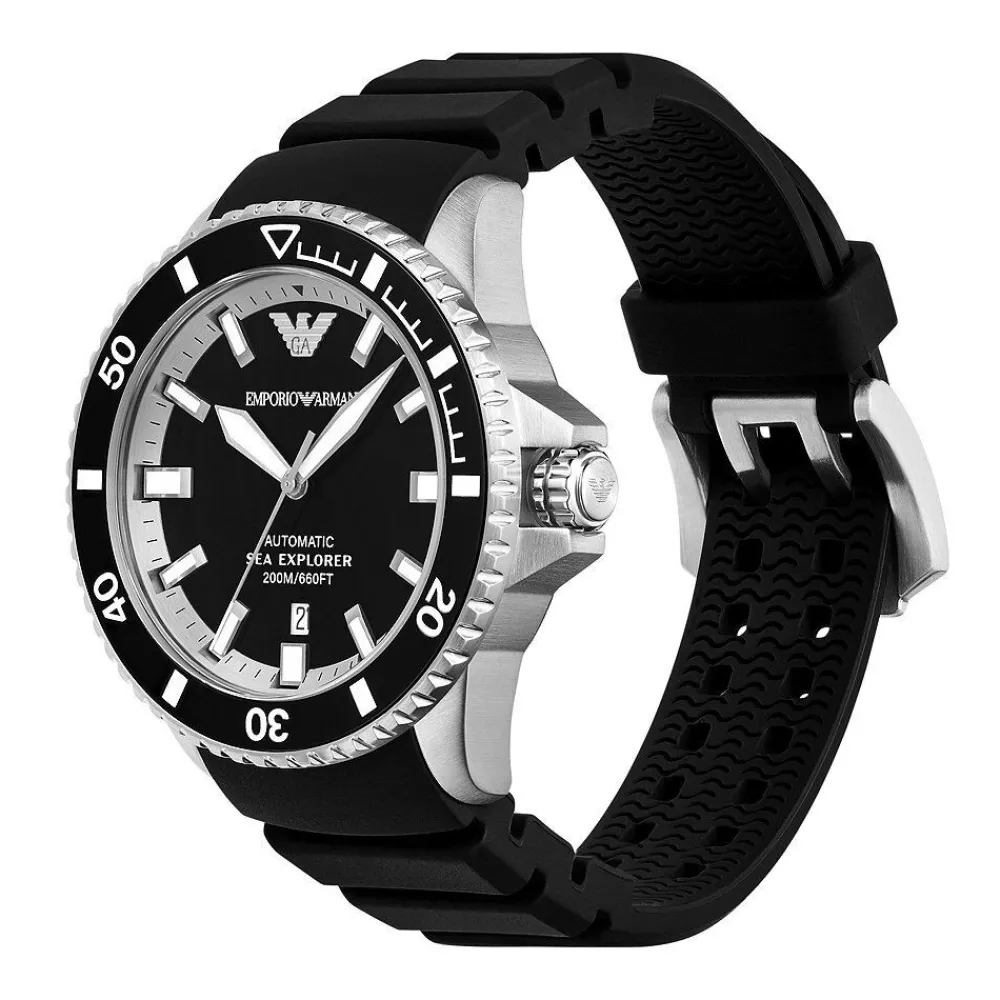 Montre Noir|EMPORIO ARMANI