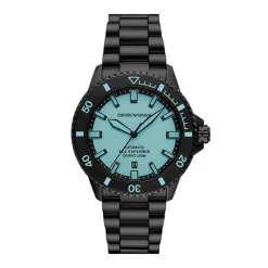 Montre Sea Explorer Bleu|EMPORIO ARMANI Outlet