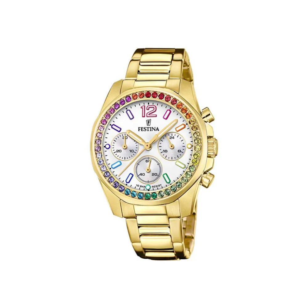 Montre Boyfriend Blanc|FESTINA Discount