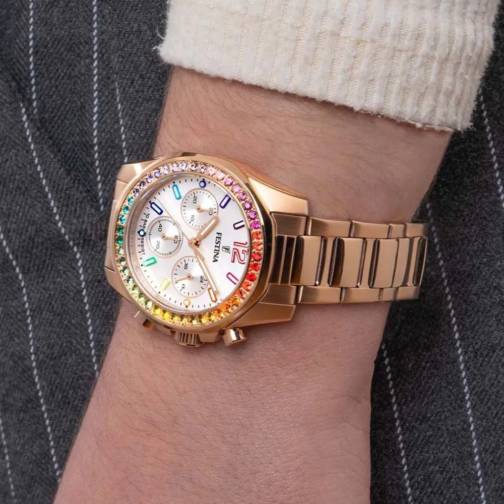 Montre Boyfriend Blanc|FESTINA