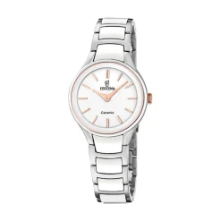 Montre Ceramic Bimatiere Blanc|FESTINA Online