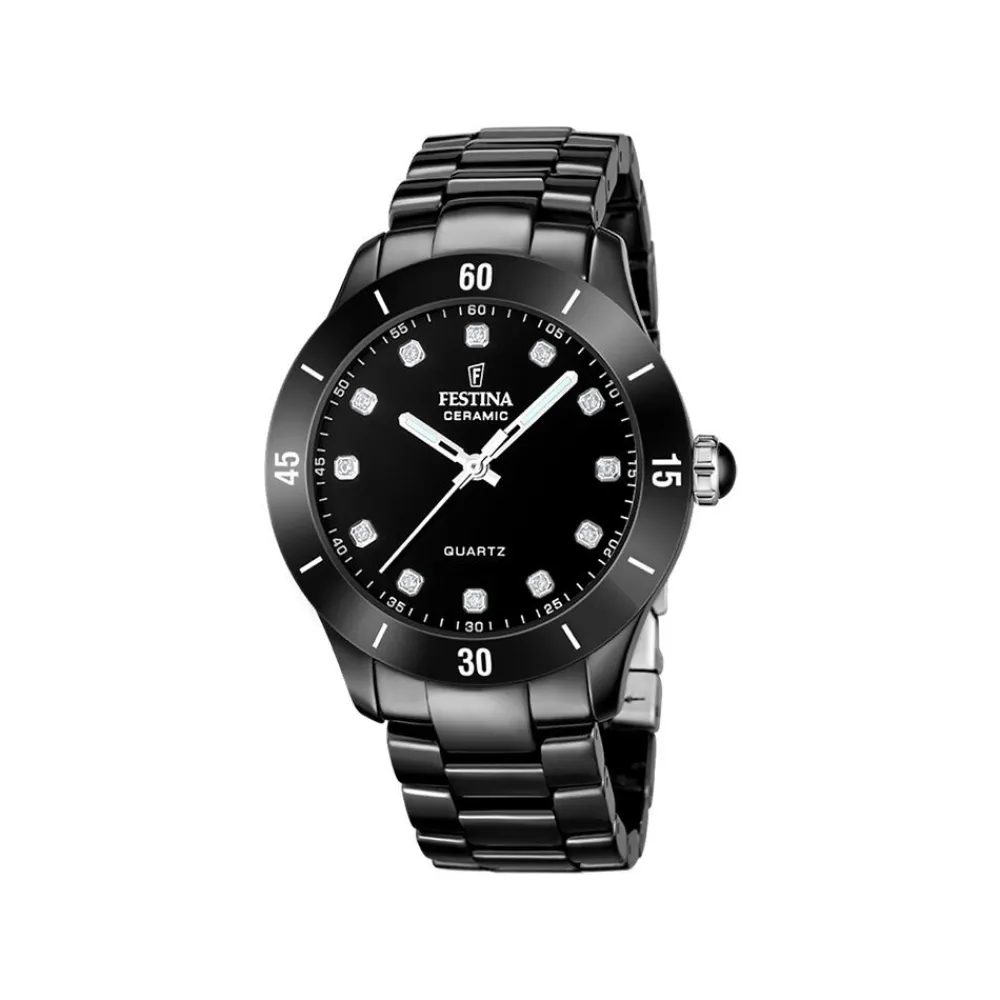 Montre Ceramic Noir|FESTINA Sale