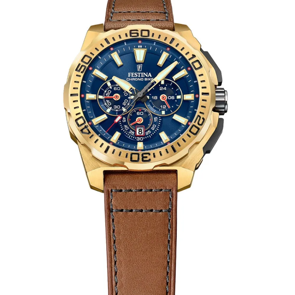 Montre Chrono Bike 5 Bleu|FESTINA Discount