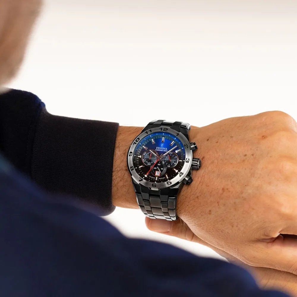 Montre Chrono Bike Bleu|FESTINA Best