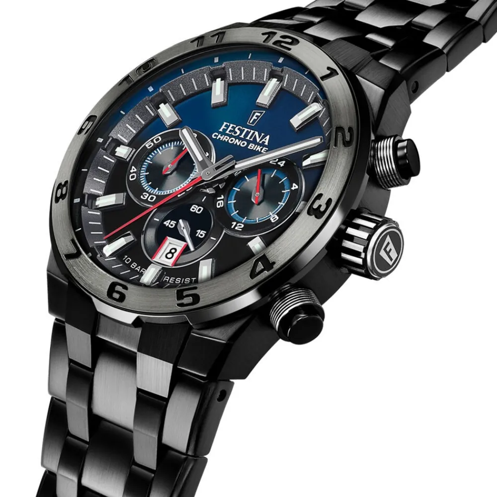 Montre Chrono Bike Bleu|FESTINA Best