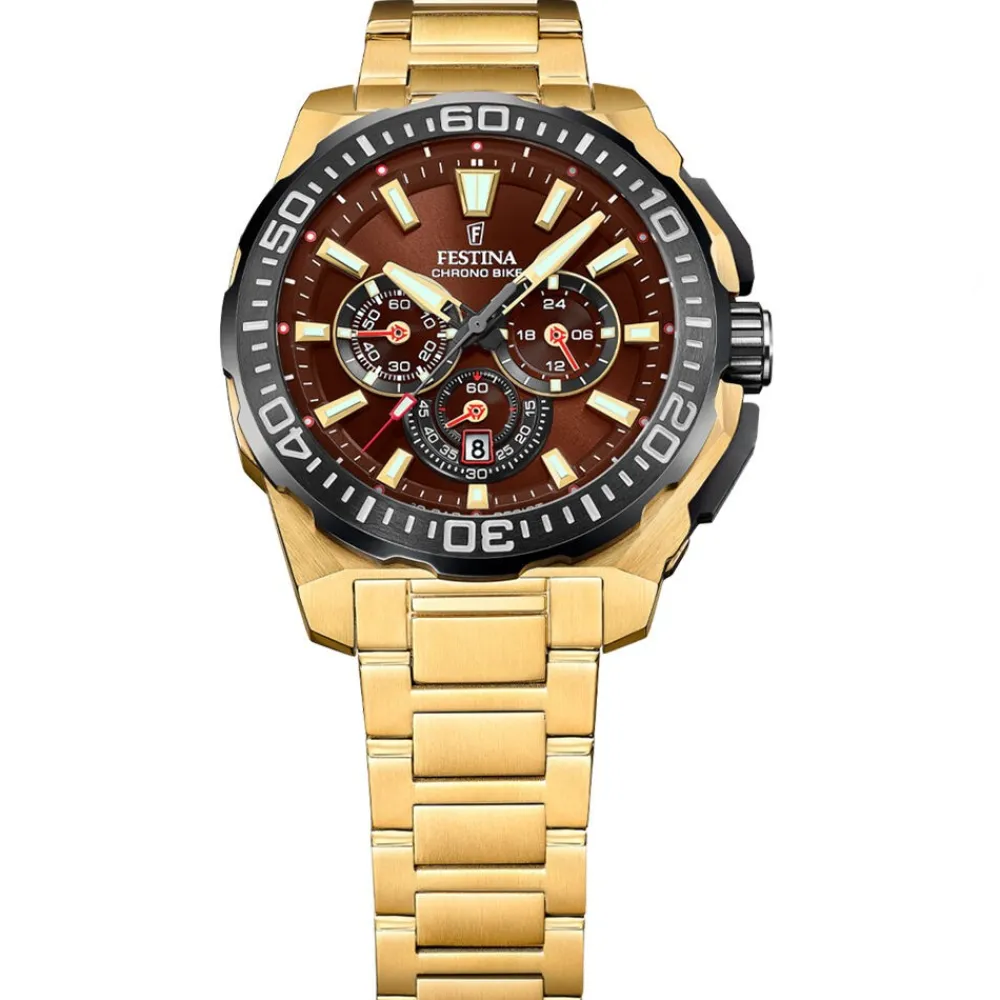 Montre Chrono Bike 4 Marron|FESTINA Outlet