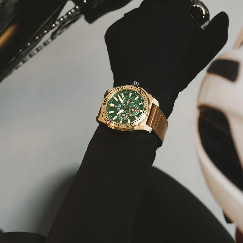 Montre Chrono Bike 5 Vert|FESTINA Outlet