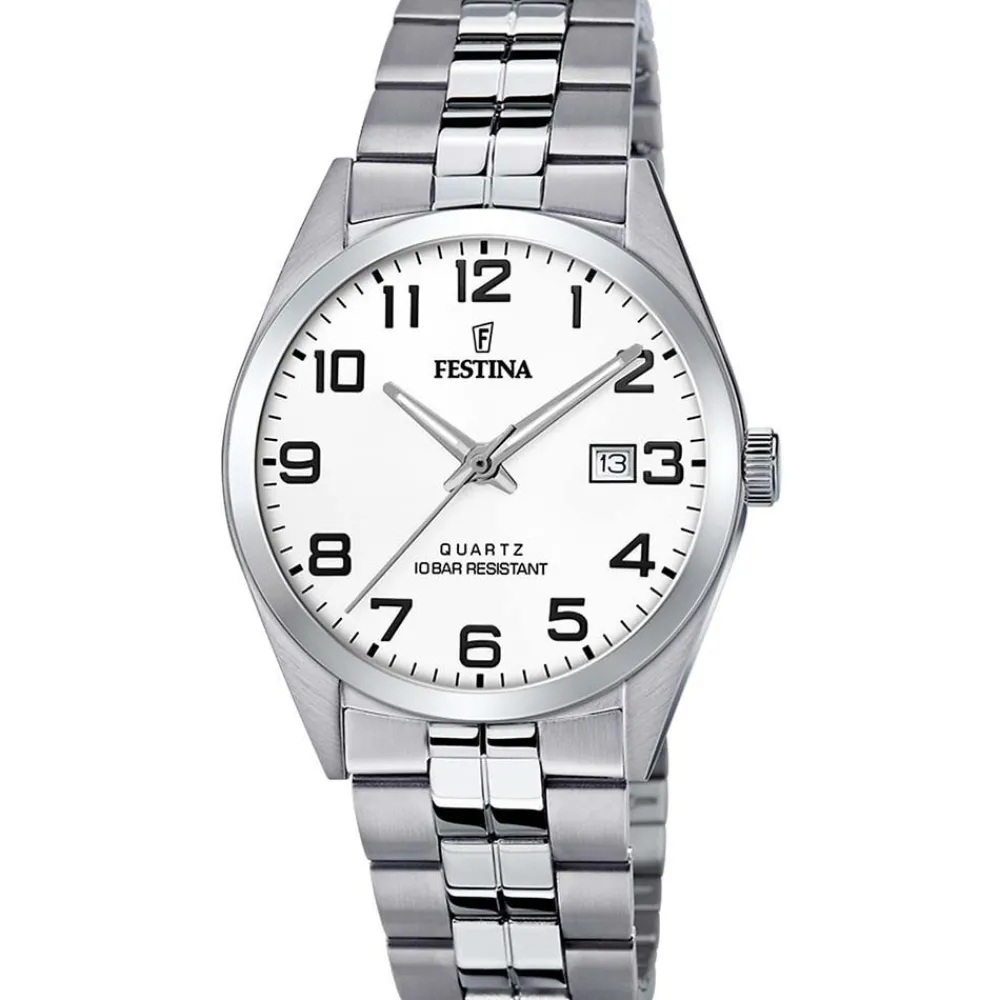 Montre Classics Blanc|FESTINA Outlet