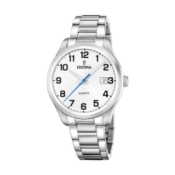 Montre Classics 42 Blanc|FESTINA Outlet