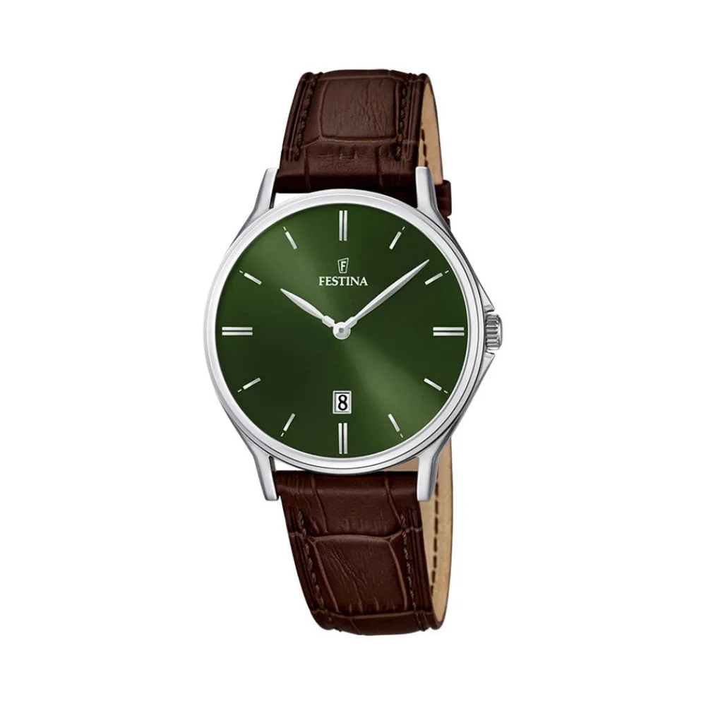 Montre Classics 39 Vert|FESTINA Outlet
