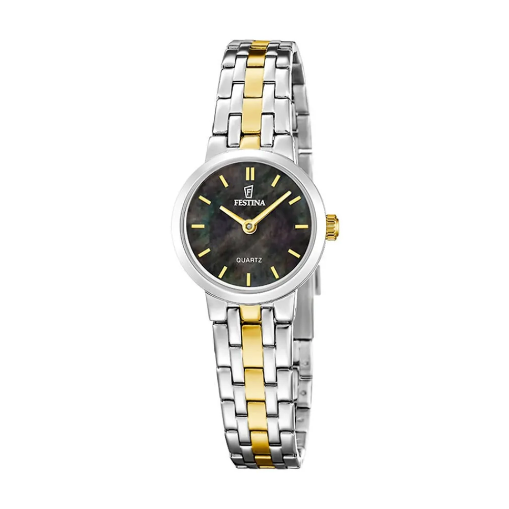 Montre Mademoiselle 23 Nacre Noire|FESTINA Online
