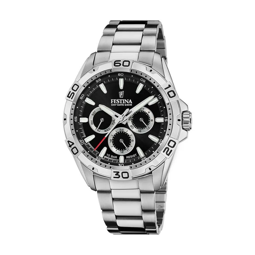 Montre Multifonctions Noir|FESTINA Discount