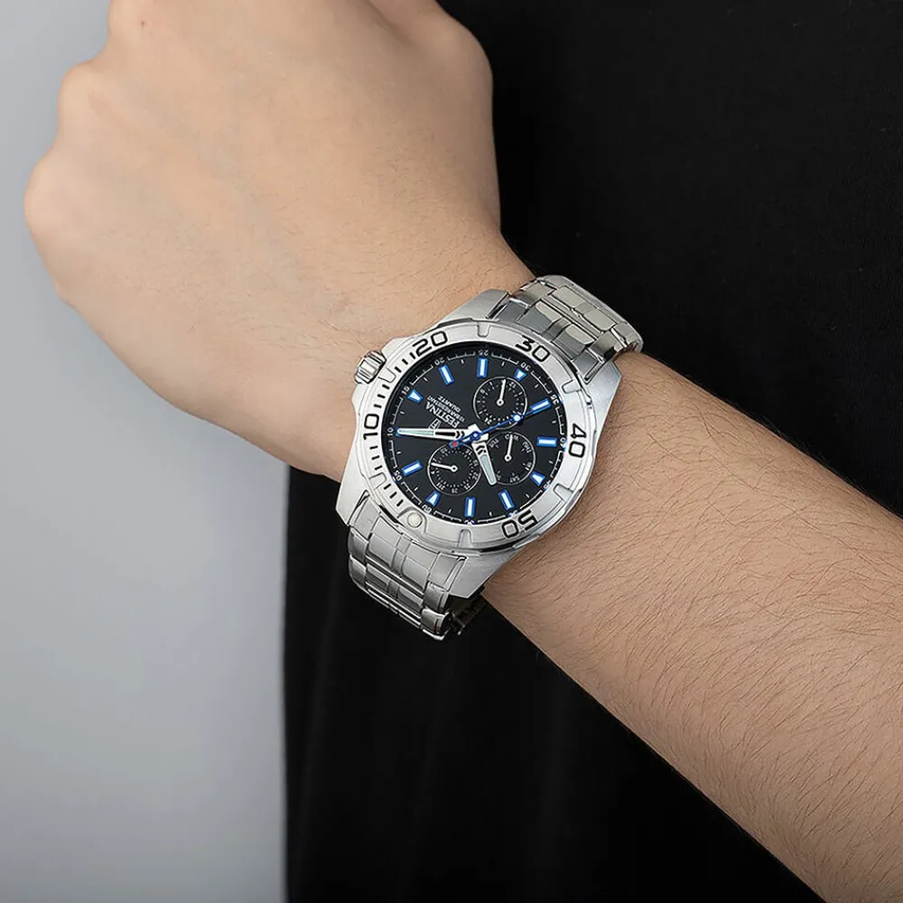 Montre Multifonctions Noir|FESTINA Discount