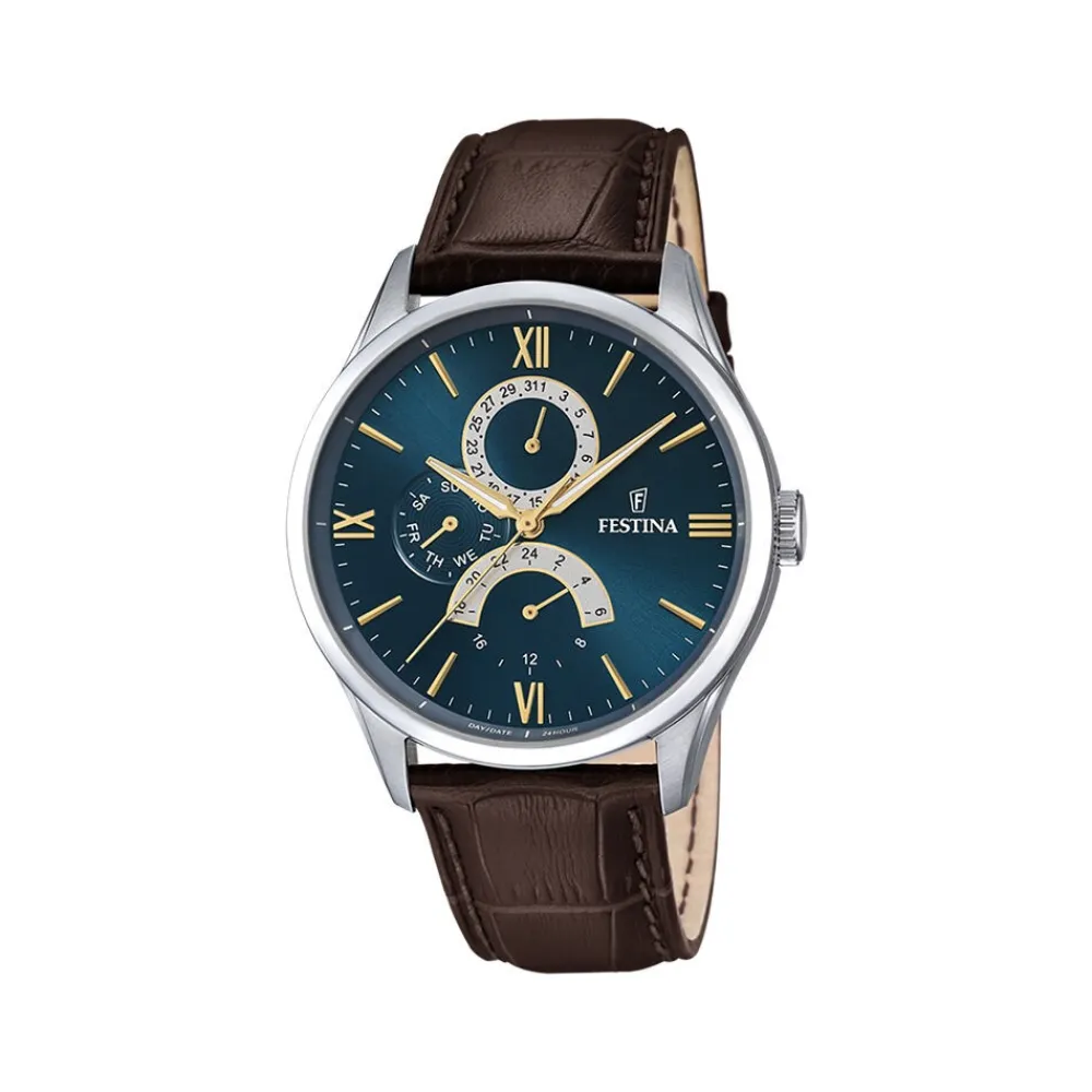 Montre Multifonctions 43-2 Bleu|FESTINA New