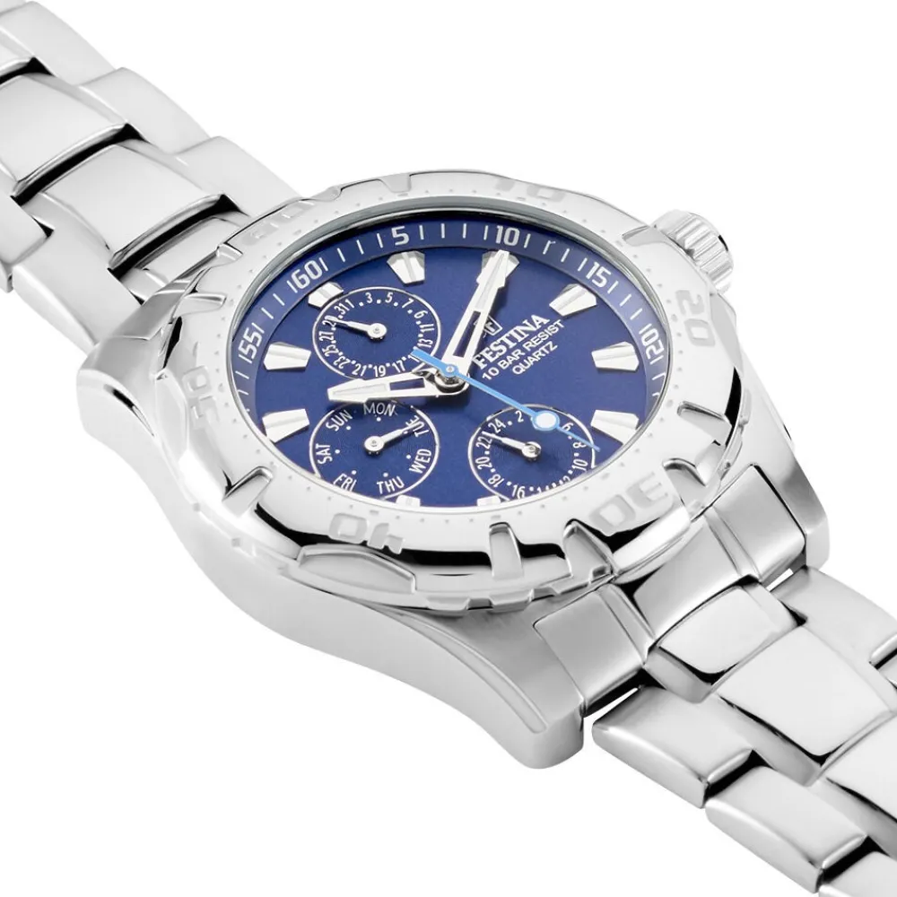 Montre Multifonctions Bleu|FESTINA