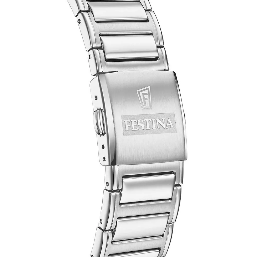 Montre On The Square Chrono Bleu|FESTINA Clearance