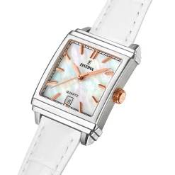 Montre On The Square Nacre Blanche|FESTINA Outlet