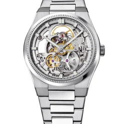 Montre Automatic Squelette 40 Argenté|FESTINA SWISS MADE Online